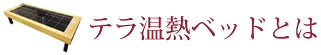テラ温熱ベッドとは